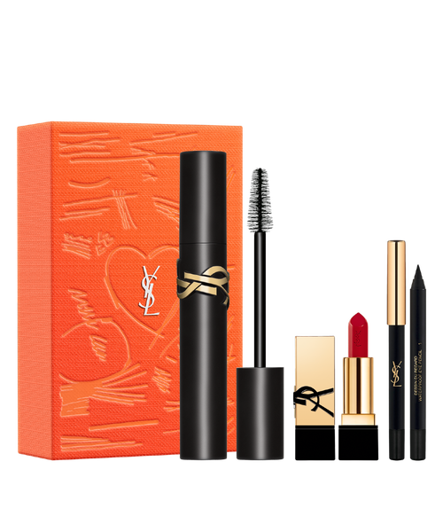 Lash Clash Mascara, Mini Rouge Pur Couture & Dessin Du Regard Bundle